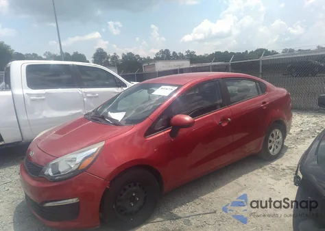 2017 Kia Rio Lx из США, поврежденный, VIN KNADM4A38H6021934